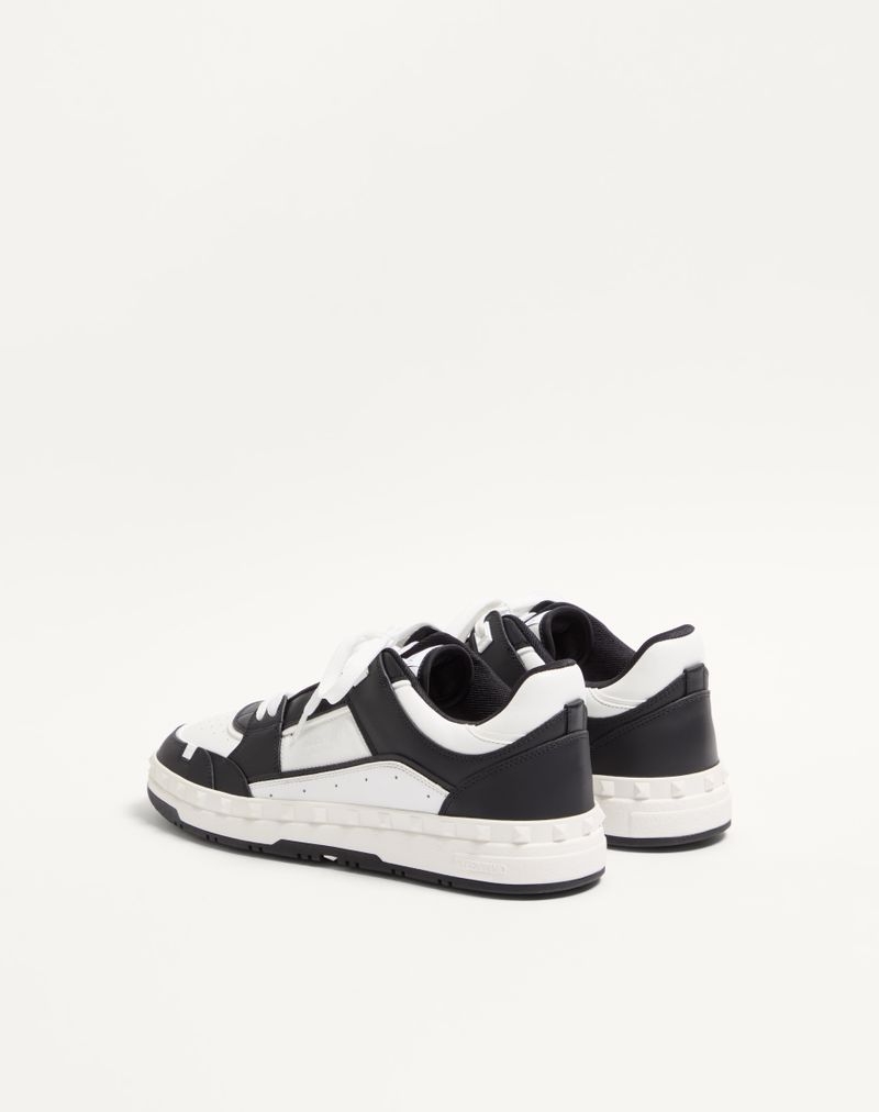 Baskets basses Freedots en cuir de veau