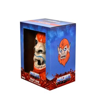 Masters of the Universe Replik Deluxe Latexmaske - Beastman