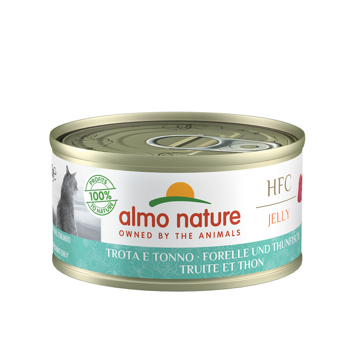 Almo Nature HFC Jelly Forelle und Thunfisch 6x70g bei ZooRoyal