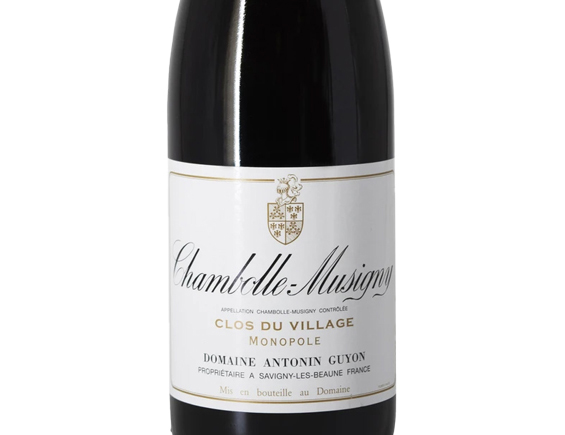 Domaine Antonin Guyon Chambolle-Musigny Clos du Village 2020 Bourgogne Chambolle-Musigny