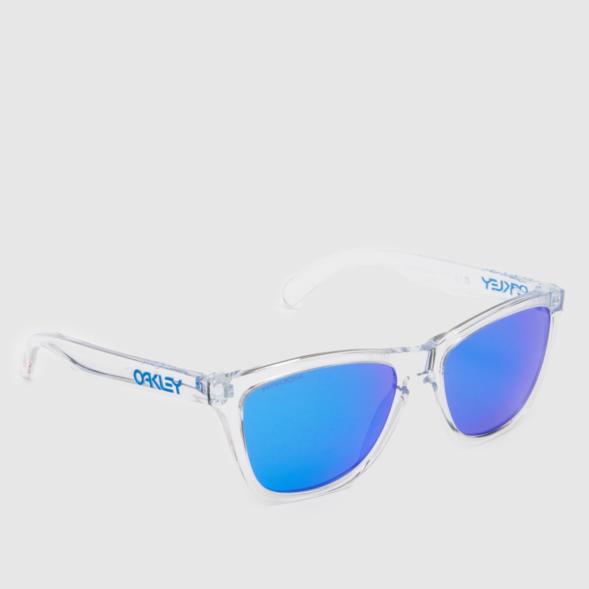 Oakley solglasögon med genomskinliga frogskinsmönster