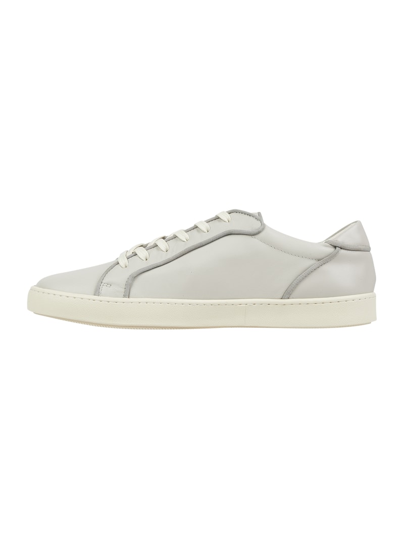 Sneaker aus Leder in weiß