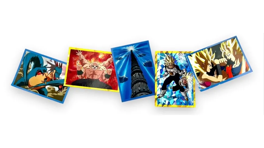 Panini - Dragonball Stickertüte mit 5 Sticker