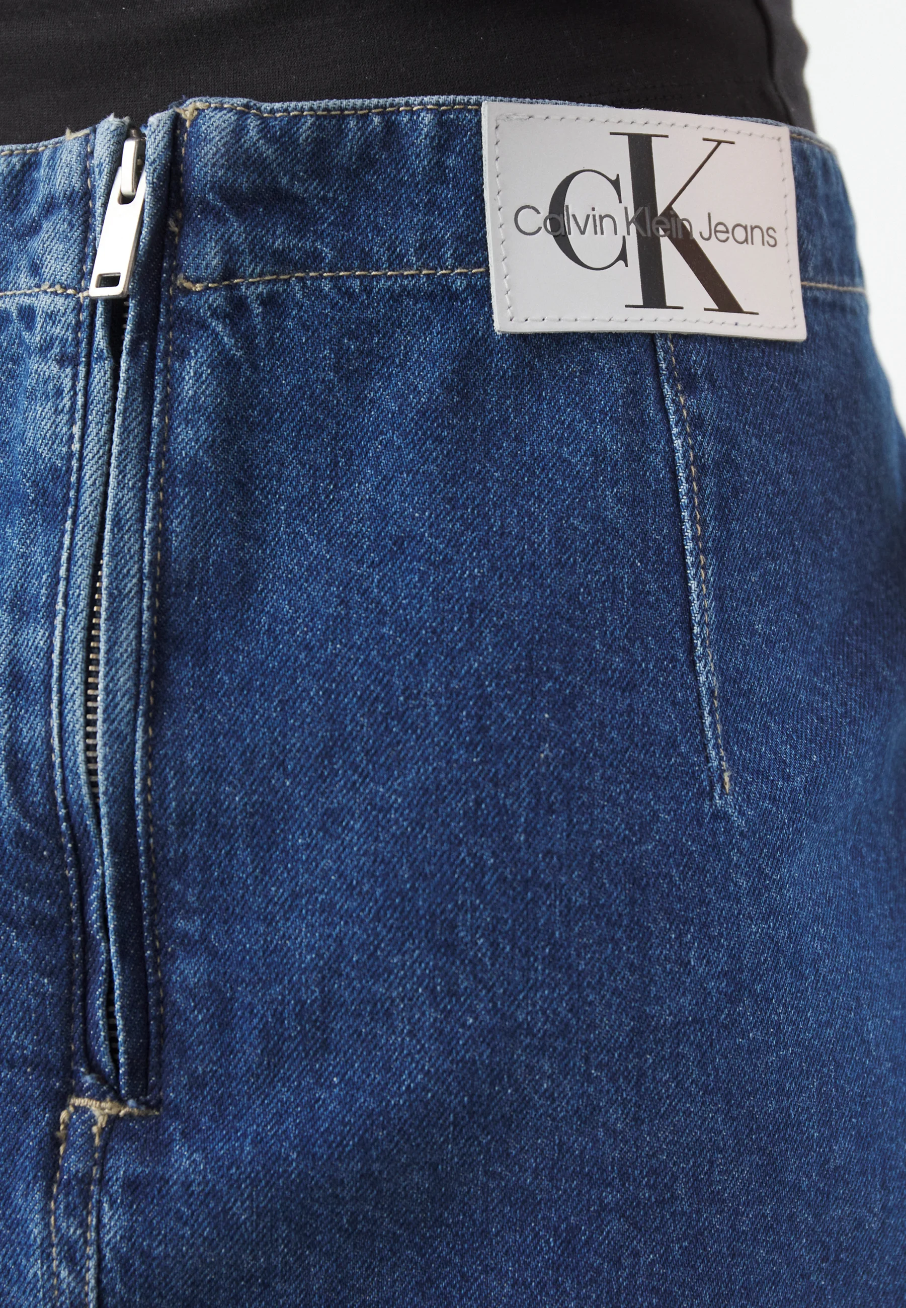 Calvin Klein Jeans FALDA DARTED - Falda campana
