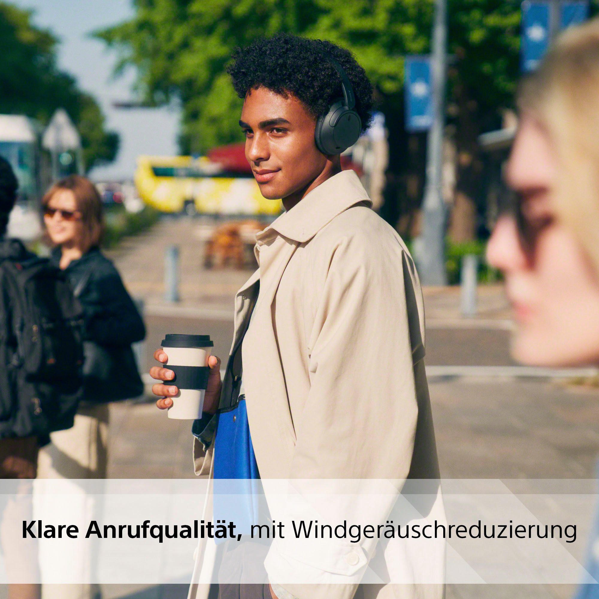 Sony WH-CH720N Over-Ear-Kopfhörer (Freisprechfunktion, LED Ladestandsanzeige, Multi-Point-Verbindung, Noise-Cancelling, Sprachsteuerung, integrierte Steuerung für Anrufe und Musik, Alexa, Google Assistant, Siri, Bluetooth)