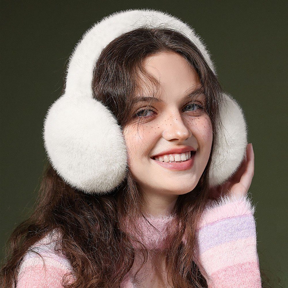 Deliana.makeup Ohrenmütze Damen Winter verstellbare Plüsch Ohrenschützer (1-St) Mode Ohrenwärmer