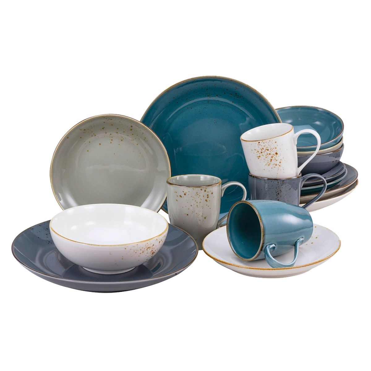 CreaTable 16-tlg Kombiservice Nordic Style