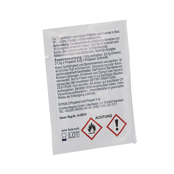 HYGIENE TÜCHER - Desinfektionsmittel