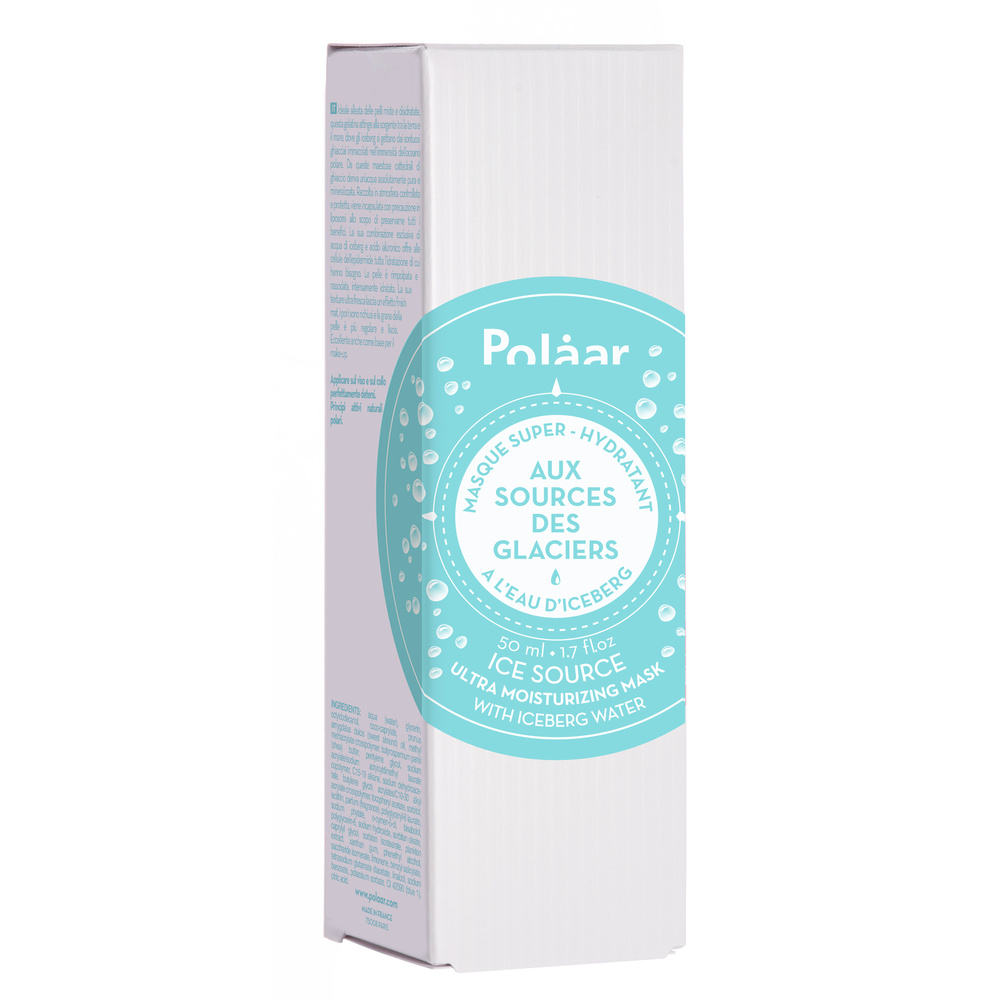 Polaar Aux Sources des Glaciers Masque Super Hydratant à l'Eau d'Iceberg