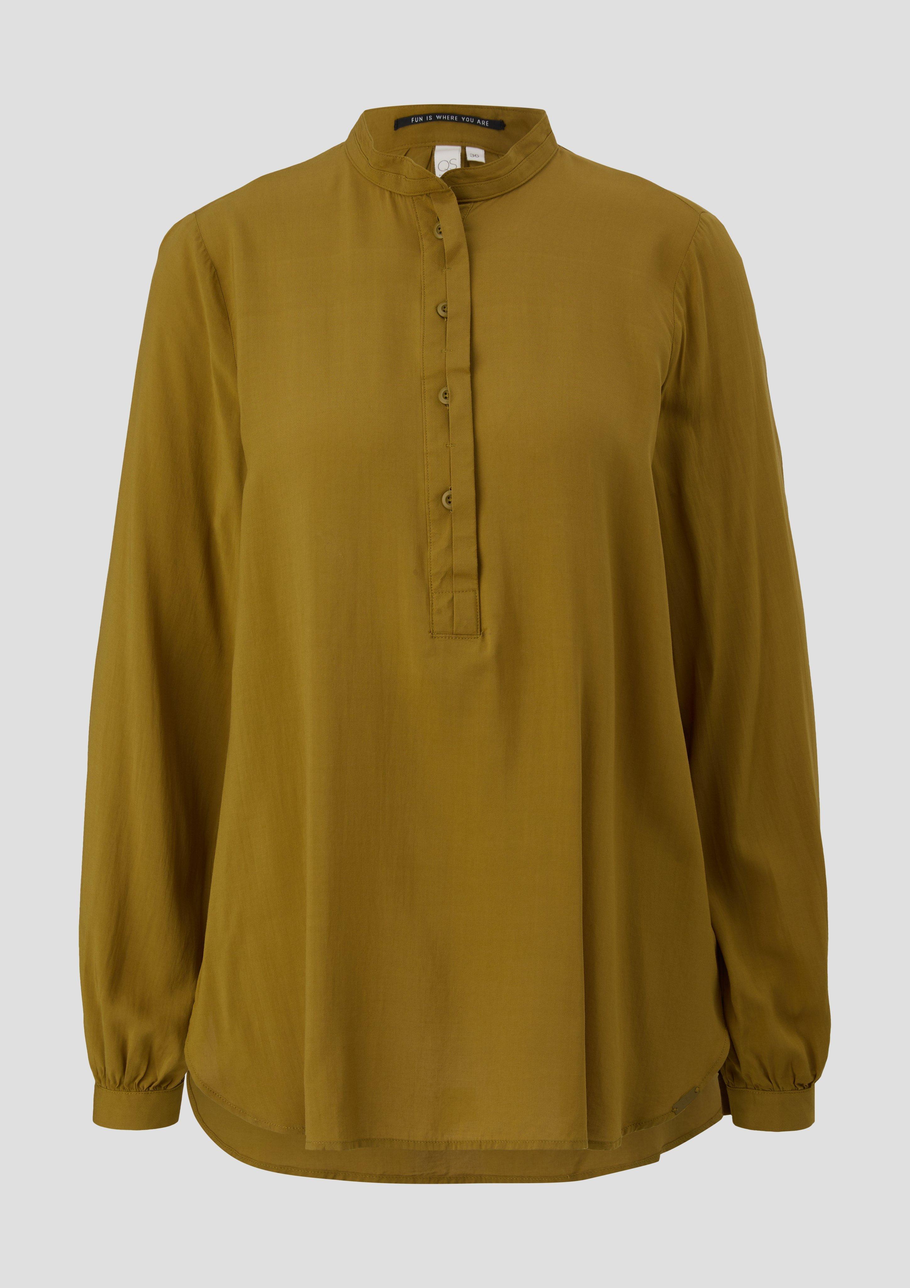 Viskosebluse mit gerafften Details  2130343-7709