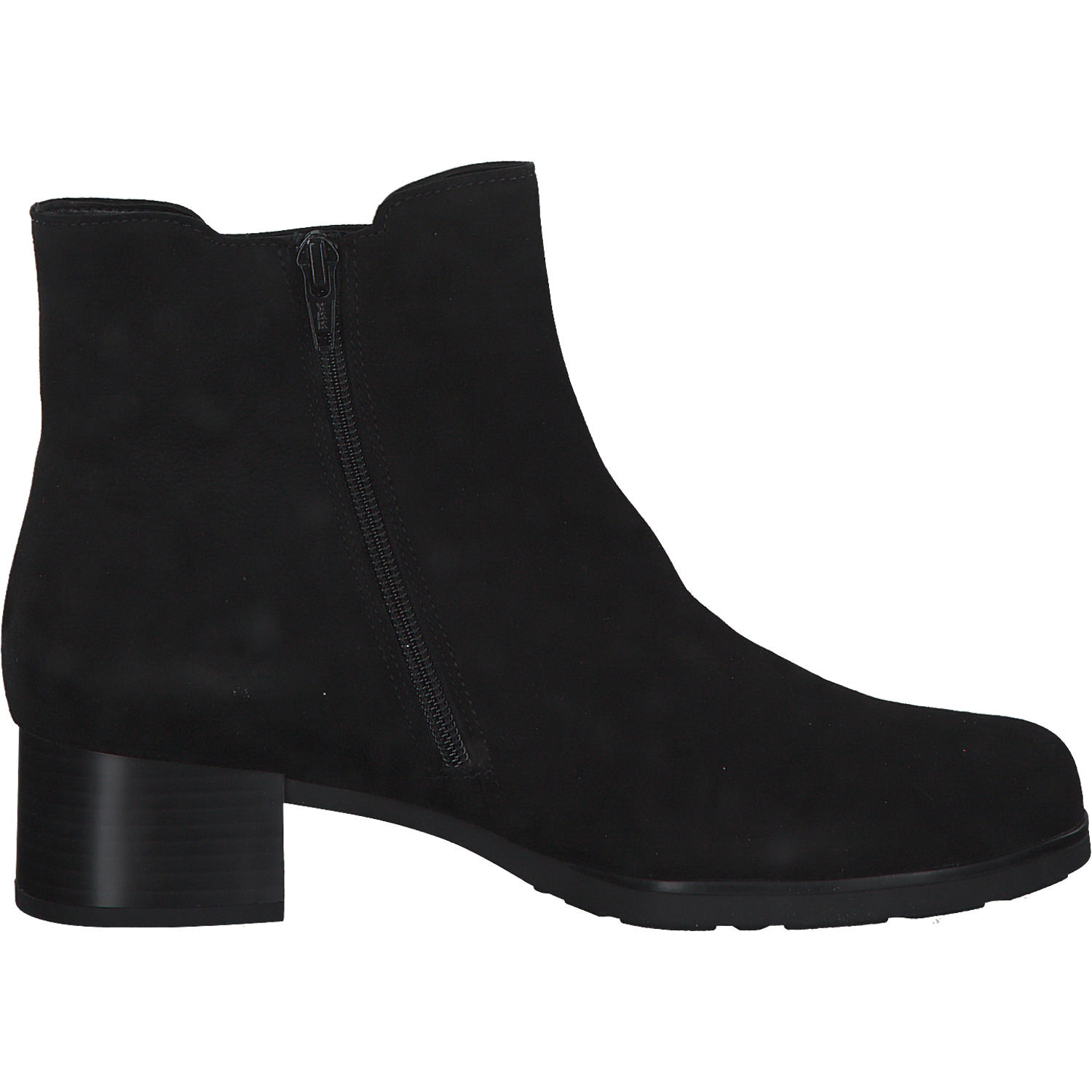 Gabor 35.501, Stiefeletten, Damen, Schwarz (altsilber)
