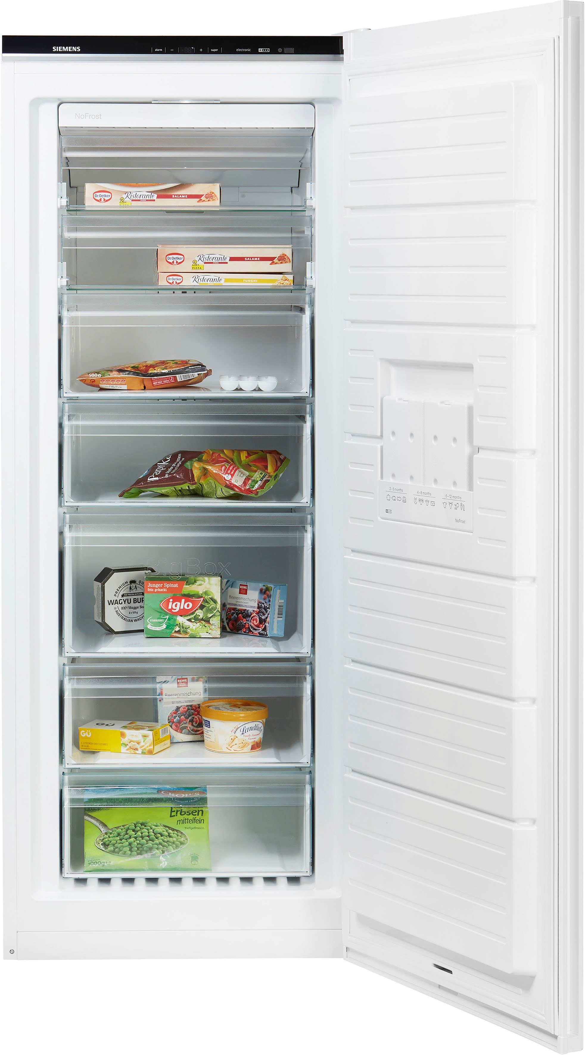 SIEMENS Gefrierschrank GS54NUWDV, 176 cm hoch, 70 cm breit