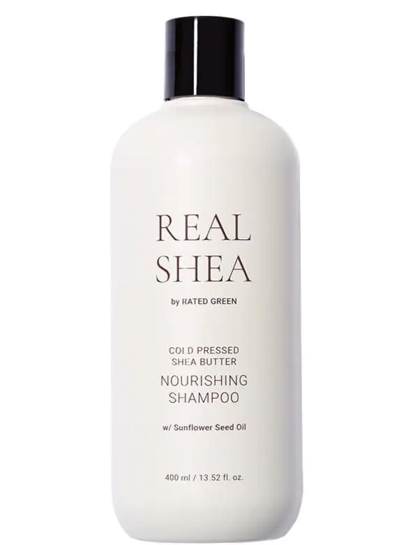 Ocijenjeni zeleni hranjivi šampon s pravim shea maslacem 400 ml
