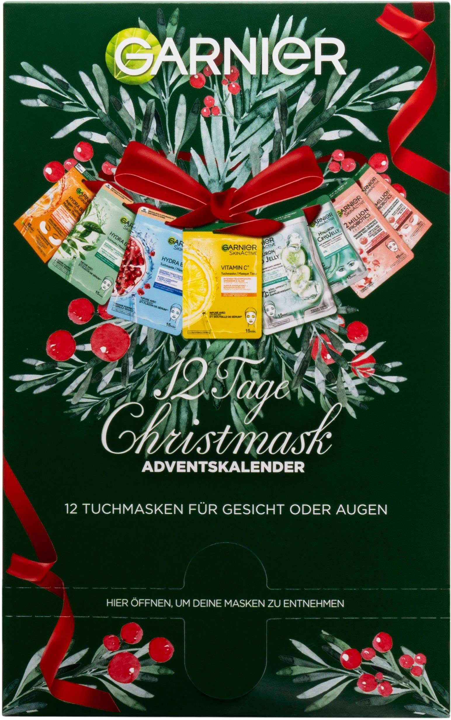 GARNIER Gesichtsmaske Garnier Tuchmasken Adventskalender