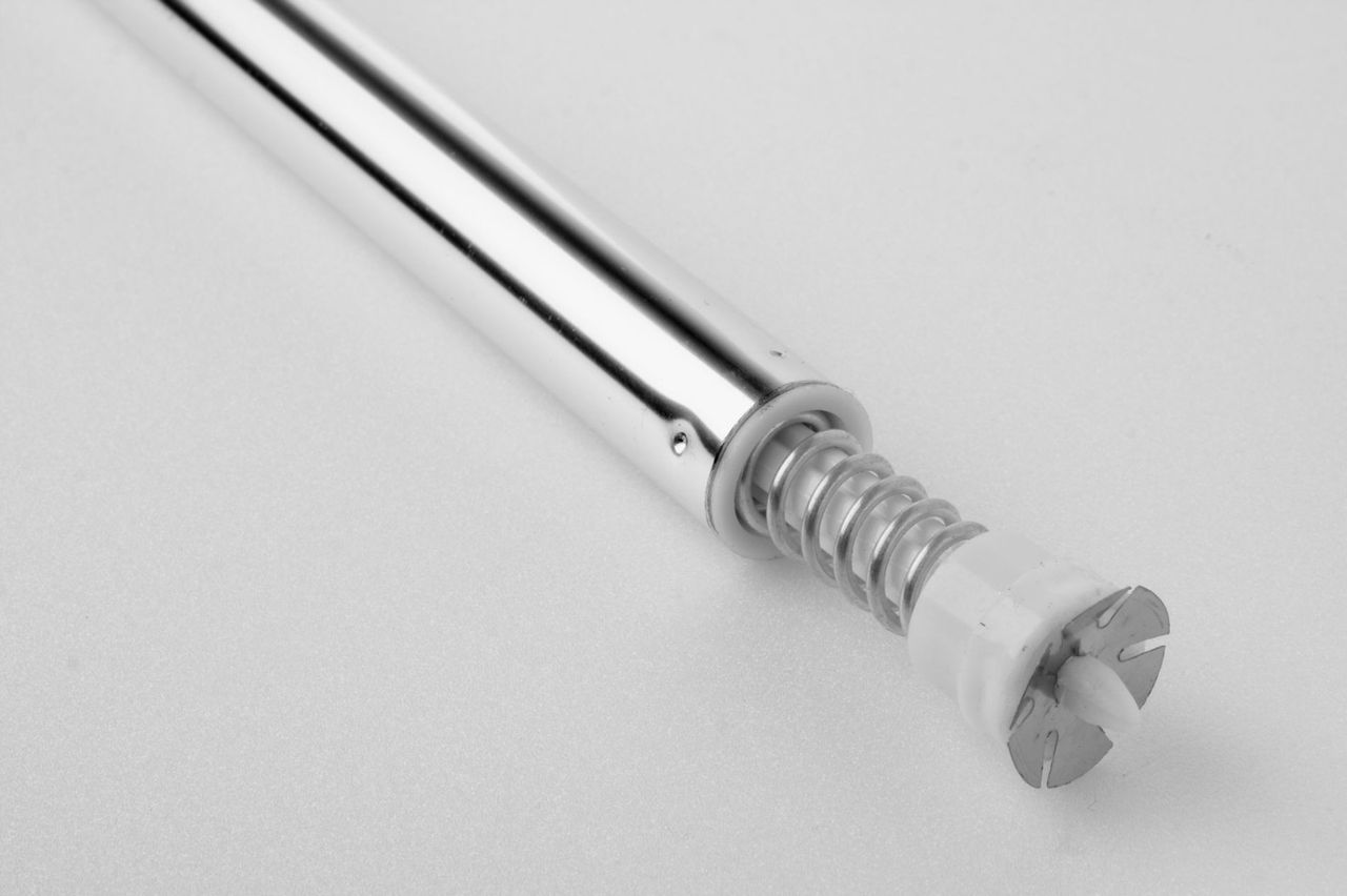 Ridder Duschvorhangstange Ø 19 mm ausziehbar von 70-115 cm poliert