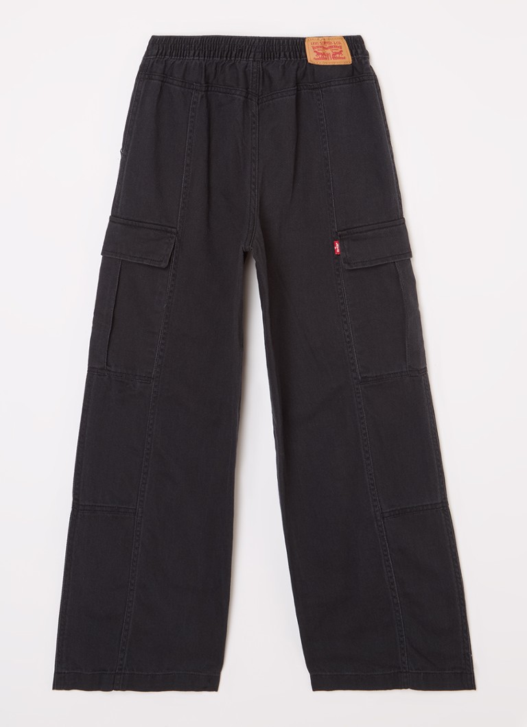 Levi's cargo hlače visokog struka širokog kroja s bočnim džepovima