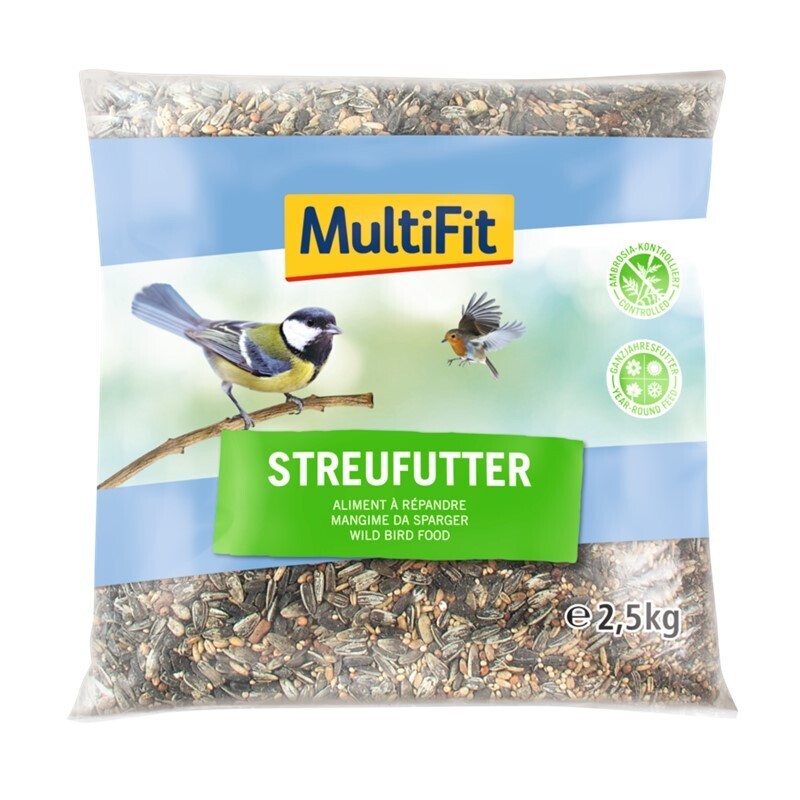 MultiFit Wildvogelfutter MultiFit Streufutter 2,5 kg