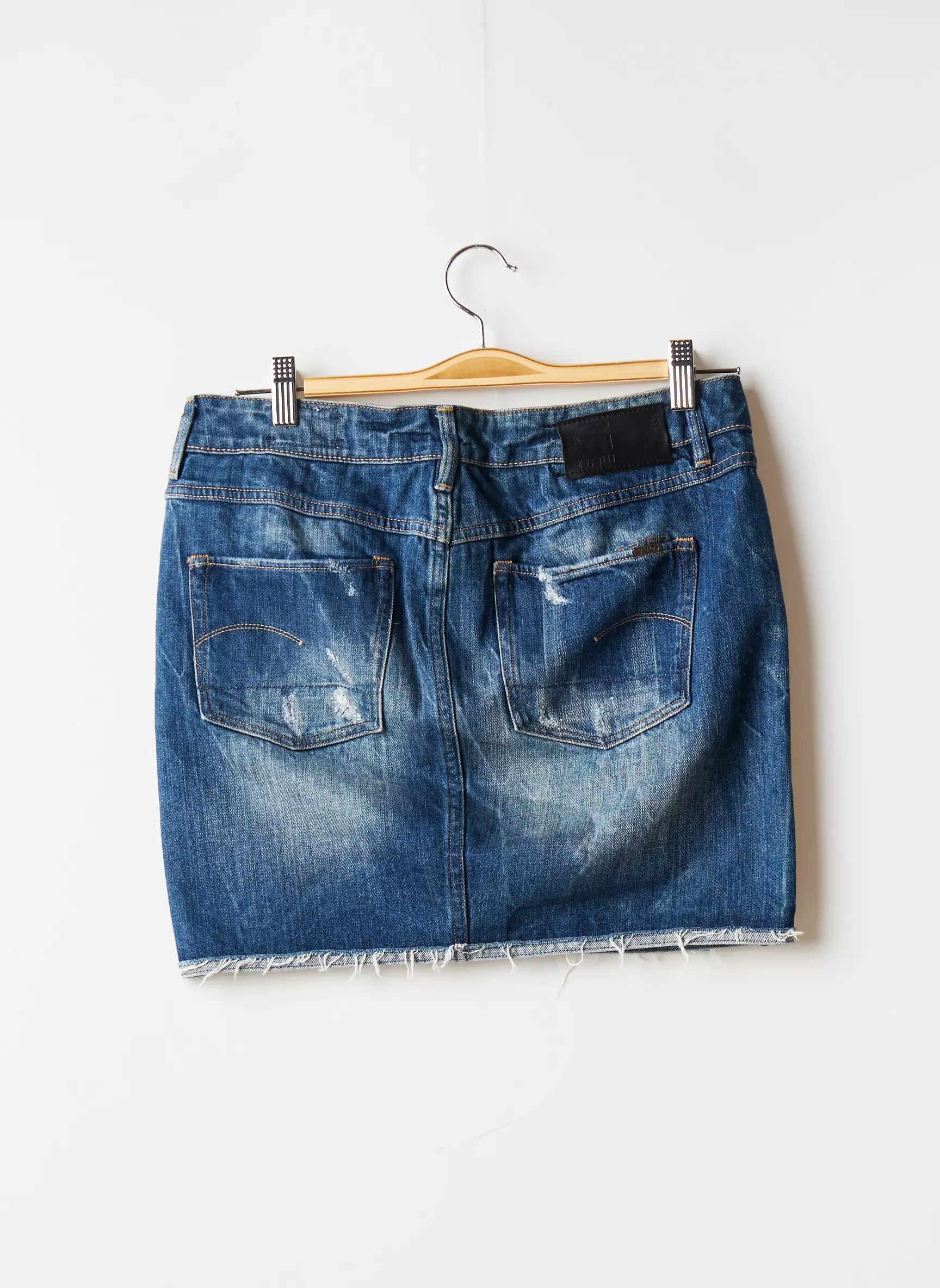 G Star Mini Jupe Femme couleur bleu