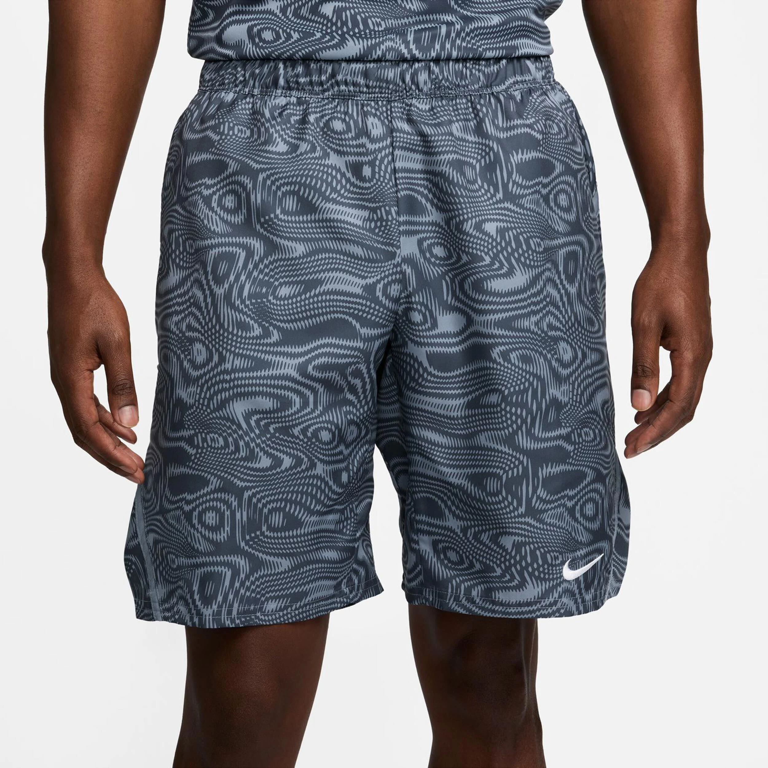 Court Dri-Fit Victory 9in AOP Shorts Herren - Dunkelblau