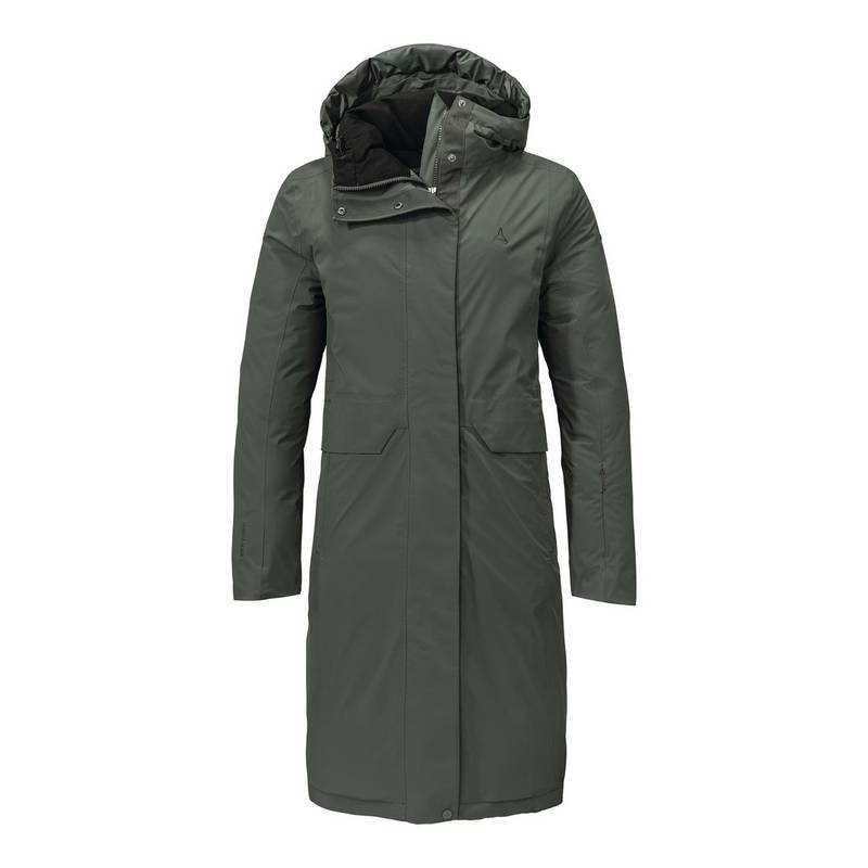 Schöffel Down Parka Canterbury L Daunenjacke Damen