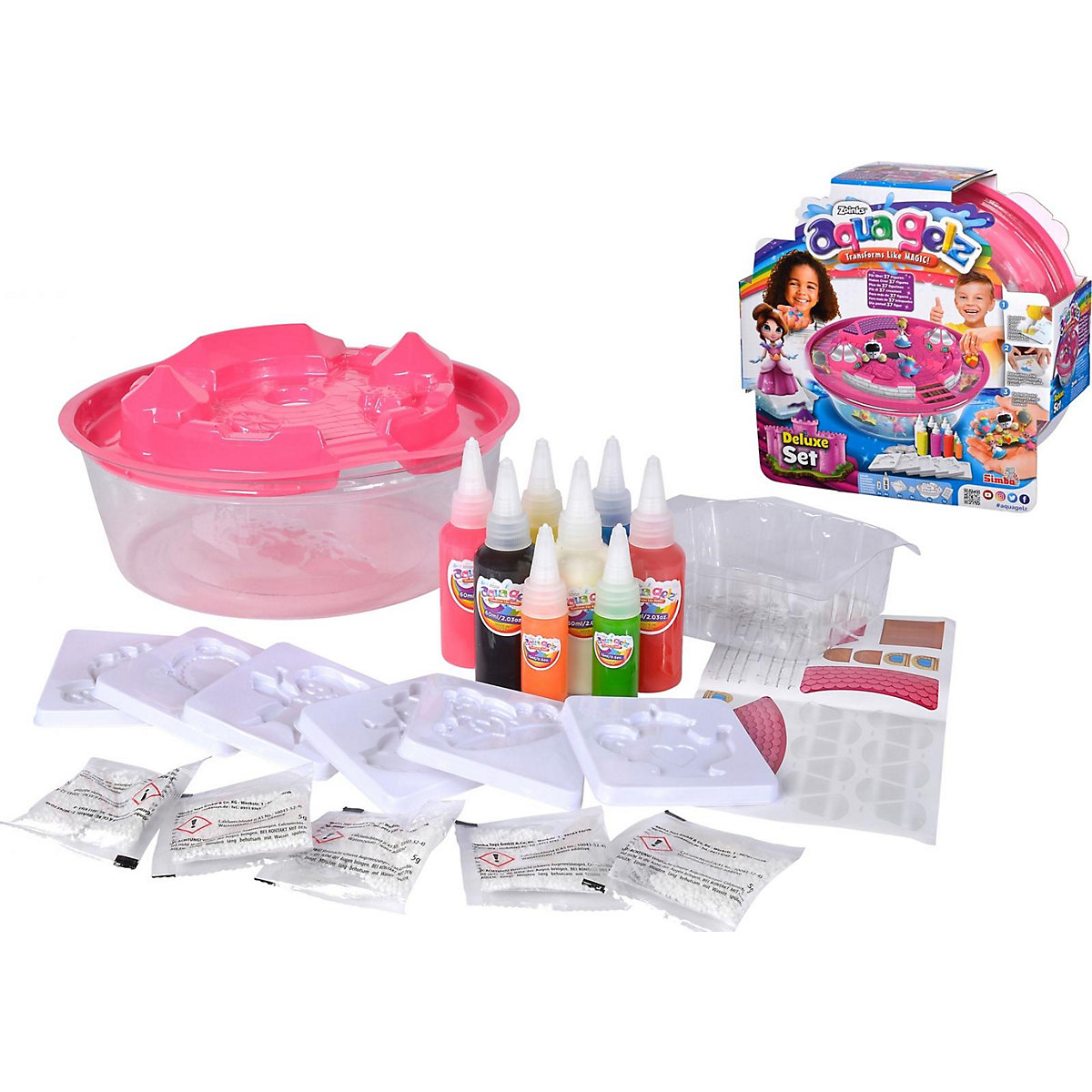 Aqua Gelz Deluxe Prinzess, Schloss
