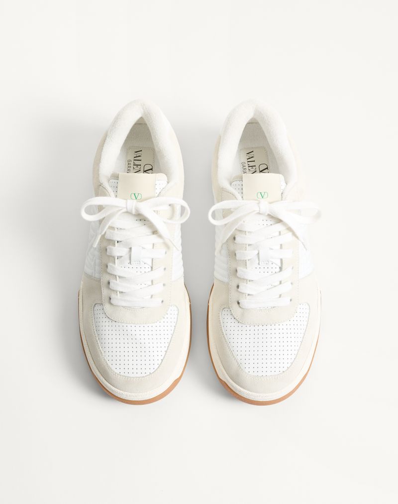 Baskets Sparry en cuir Crust et Nappa