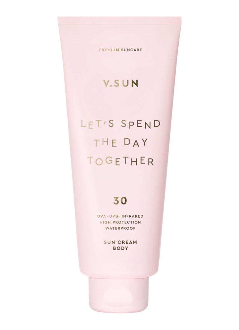 V.SUN „Let's Spend The Day Together“ kūno kremas nuo saulės SPF 30 – zonnebrand