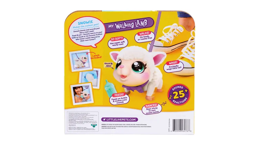 LITTLE LIVE PETS - My Pet Lamb Snowie