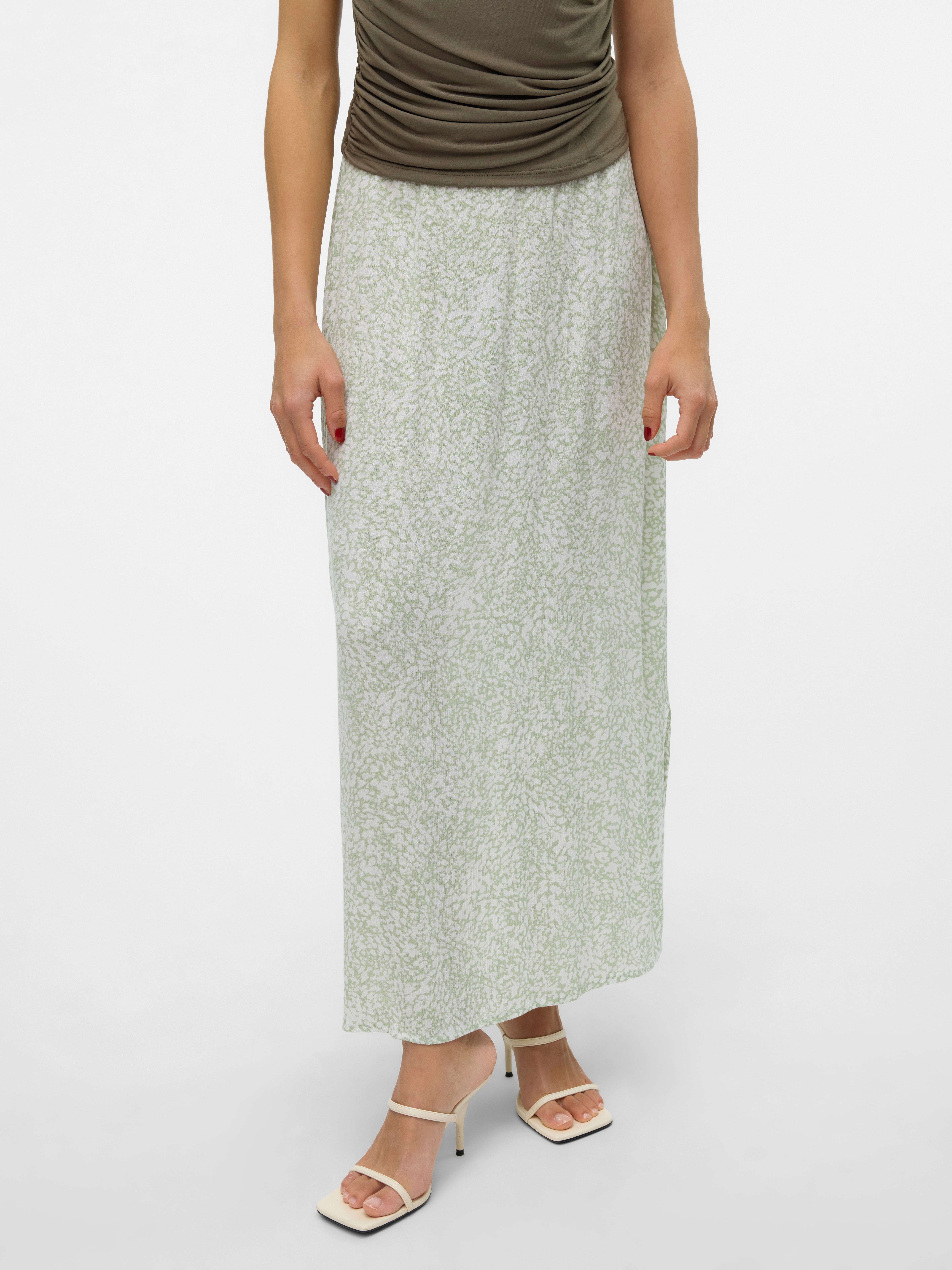 VMMENNY Mittlere Taille Langer Rock