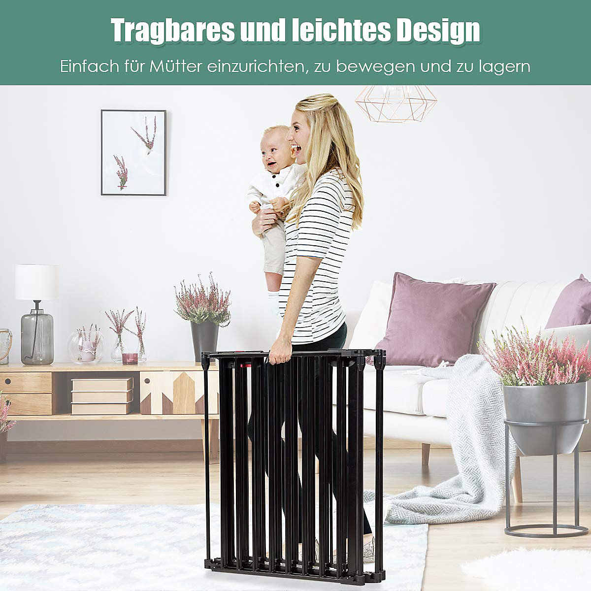 Kaminschutzgitter Laufgitter 122 x 60 x 74 cm