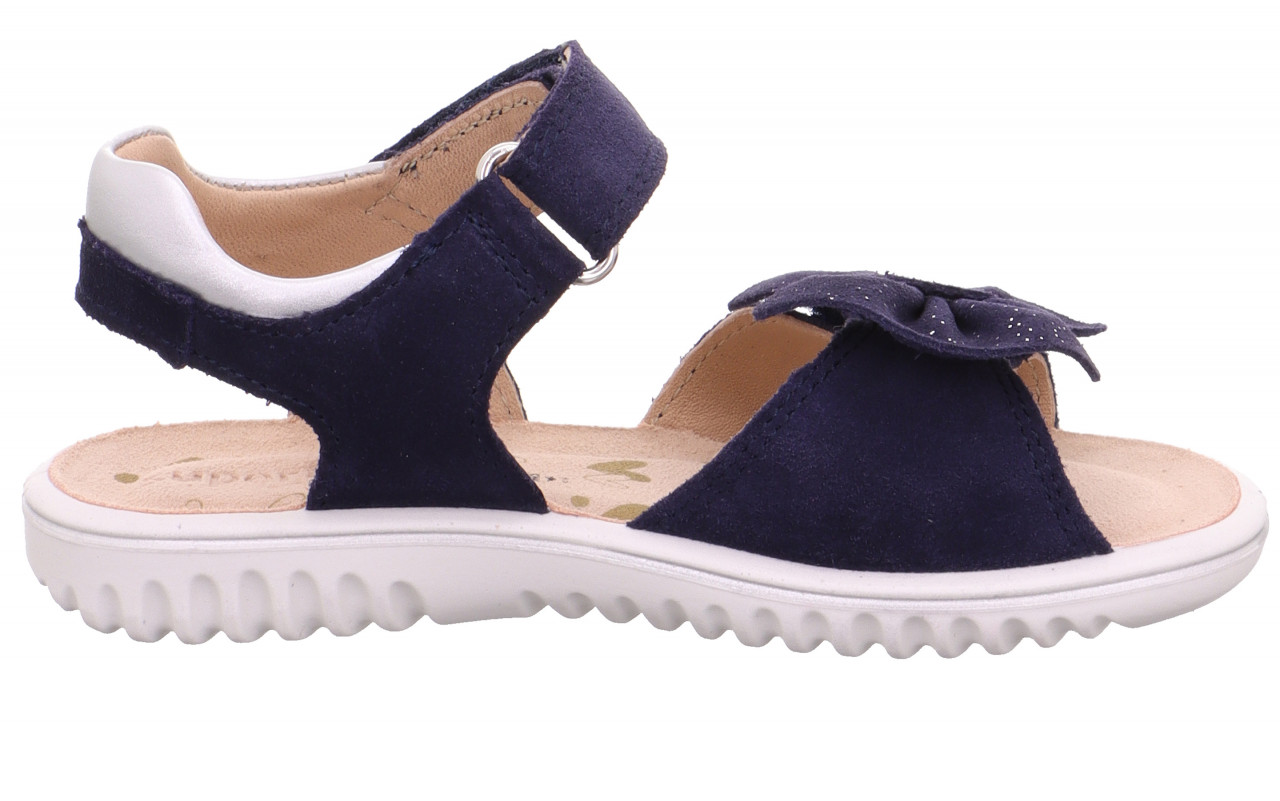 SPARKLE - Blau Sandale mit Klettverschluss