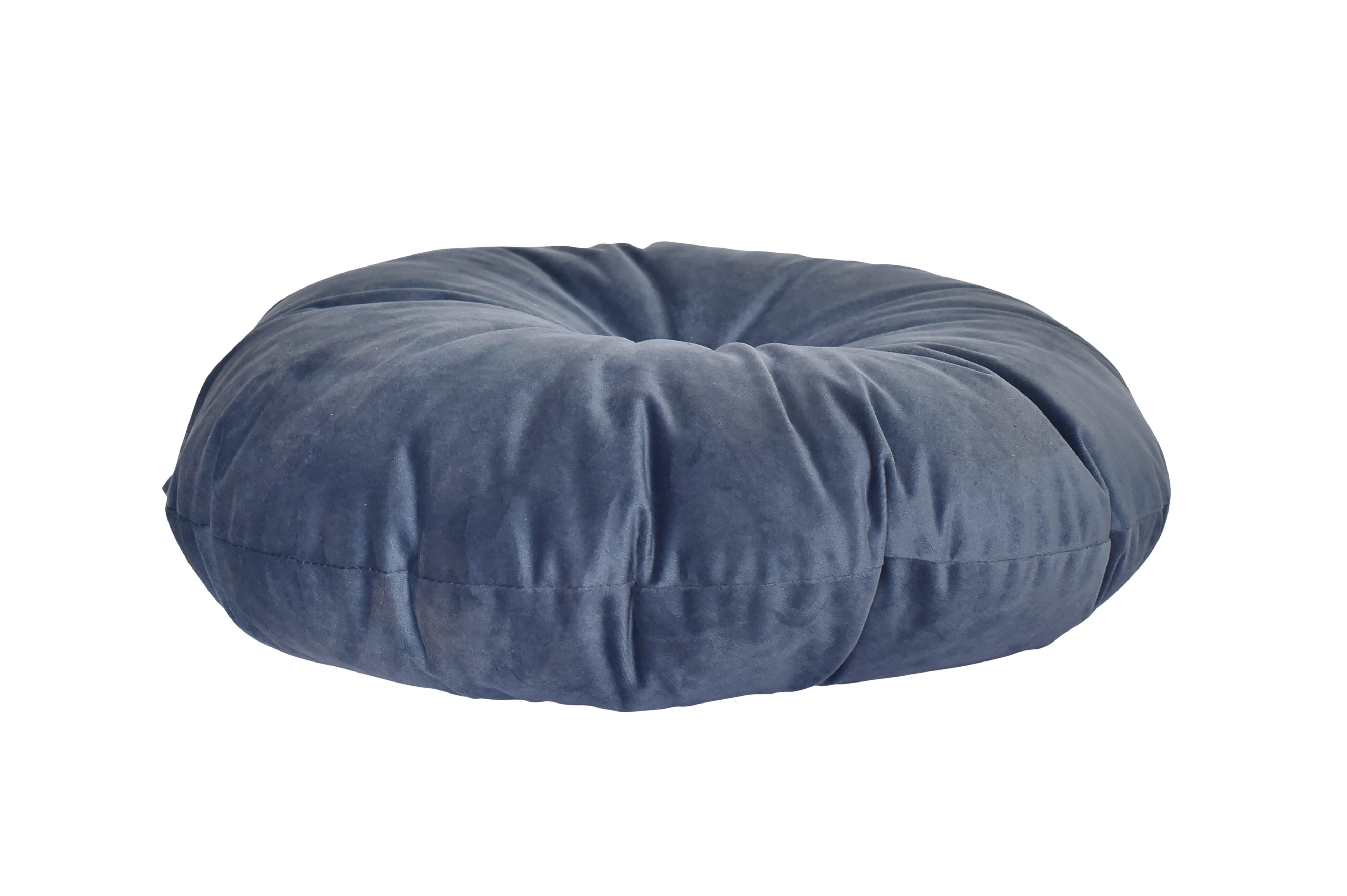 Madison Londen orange ø 50 cm Blau Dekokissen