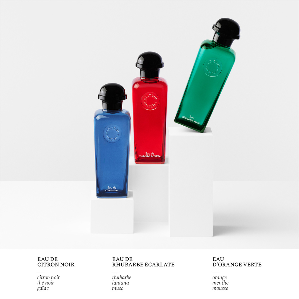 HERMÈS Eau de rhubarbe écarlate Eau de Cologne200ml Bottle & Spray Eau de cologne