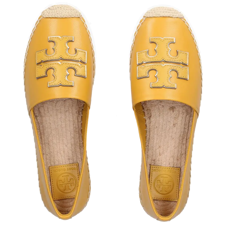 Tory Burch - Espadrilles INES Ziegenleder - gelb