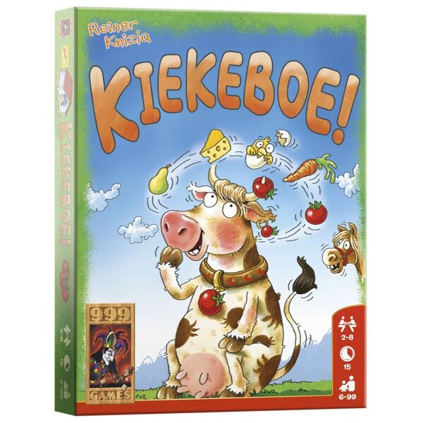 999 Games Peek-a-Boo gyermekkártyajáték holland nyelvű játék