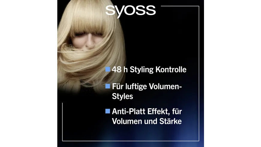syoss Schaumfestiger Volume Lift Haltegrad 4 250 ml