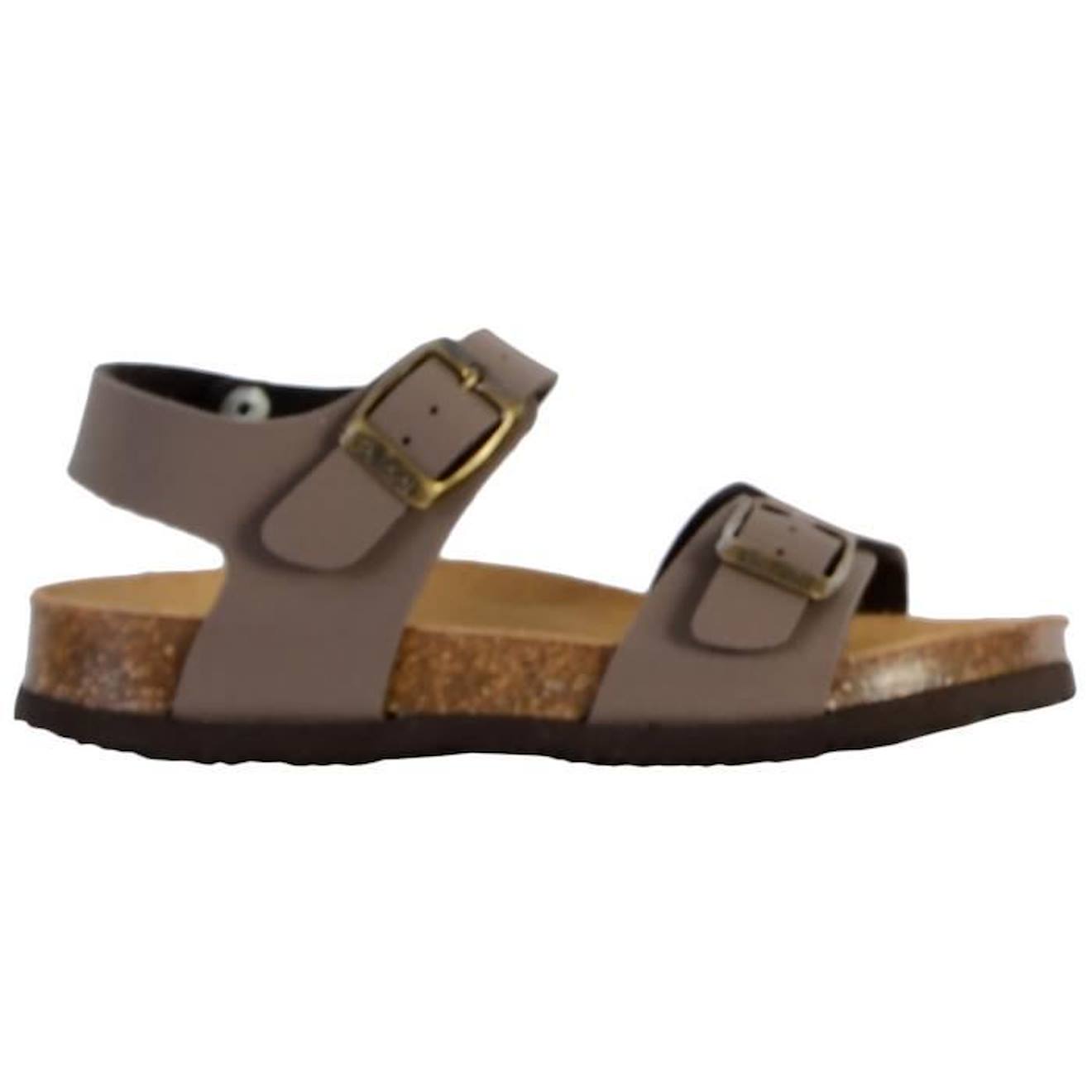 Mules Cuir Enfant Scholl Jean marron
