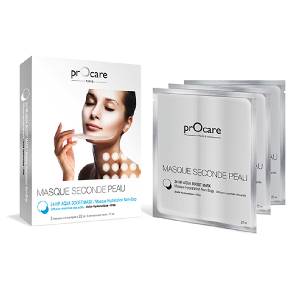 prO-care Masque Hydratation Non Stop 24 Heures Aqua Boost Mask
