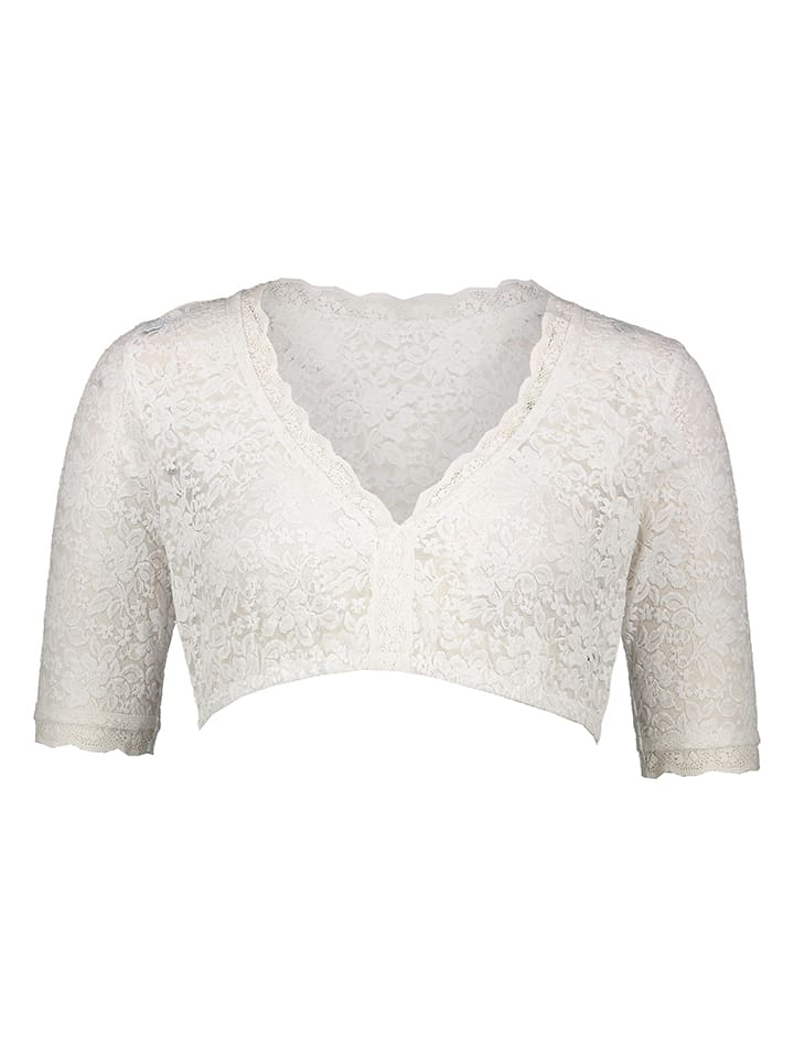 Almsach Dirndlbluse in Weiß günstig kaufen
