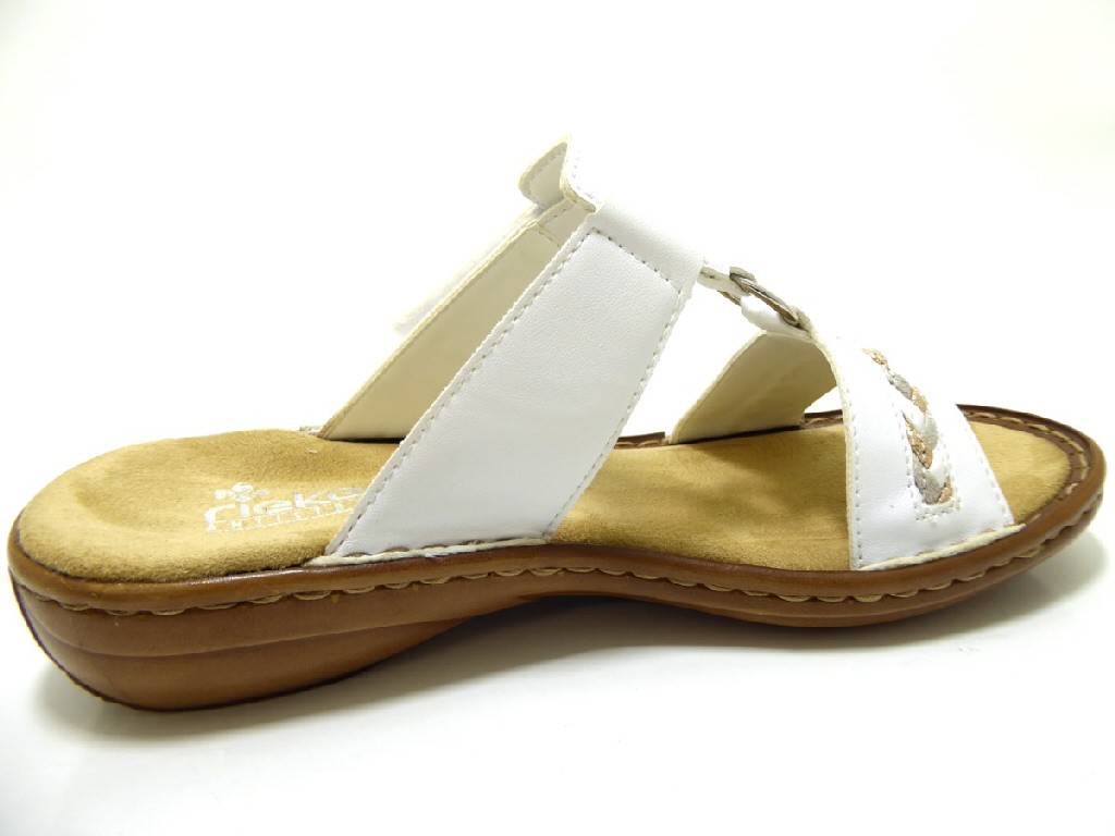 RIEKER Komfort Sandalen silber