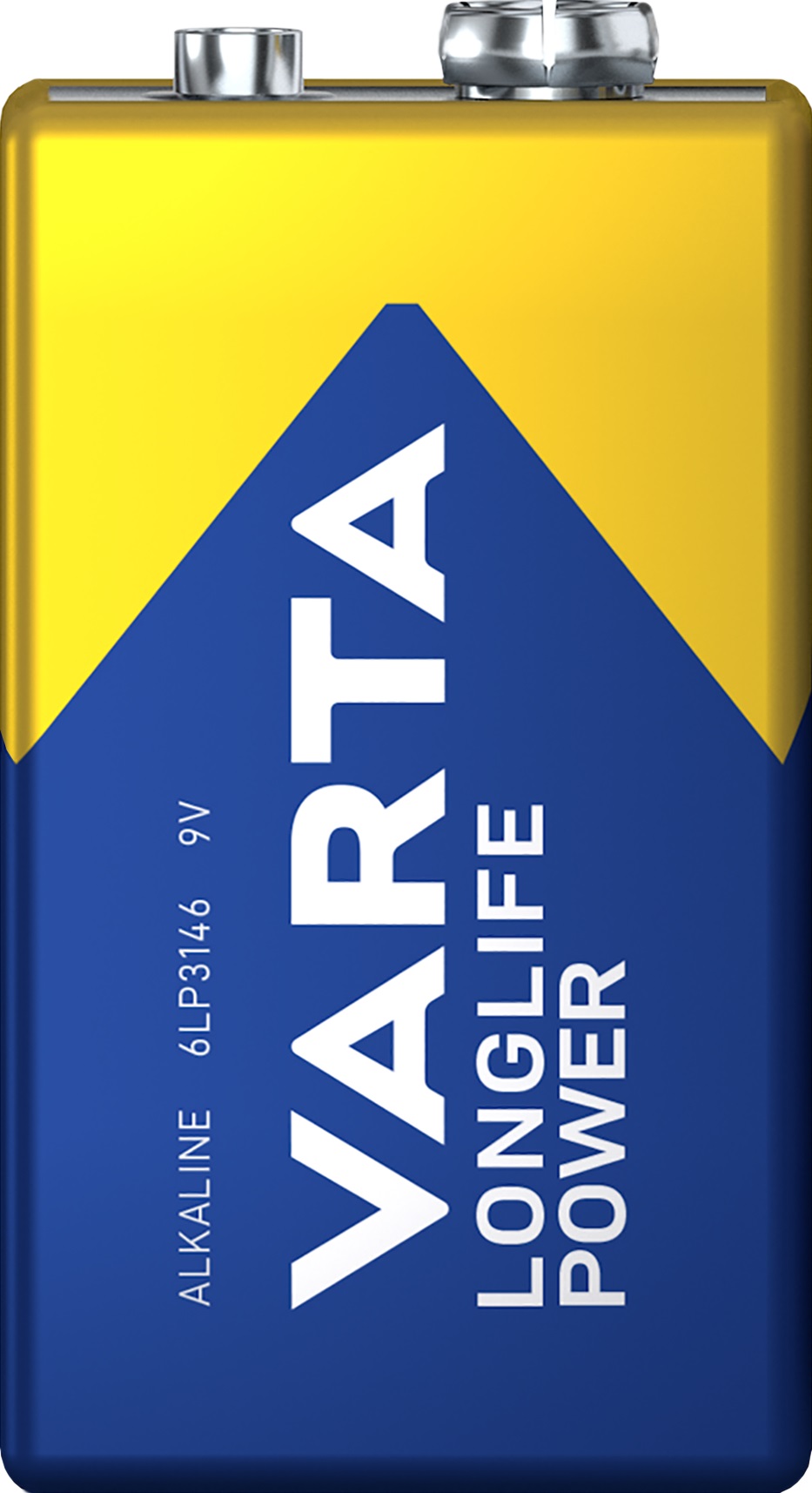 VARTA 6LR61 9 V Longlife Power Alkali-Blockbatterie, 1 Stück - ATU