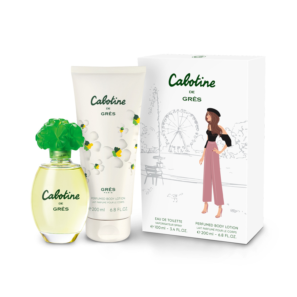 Grès COFFRET CABOTINE (EdT100 /BL200ml) COFFRET