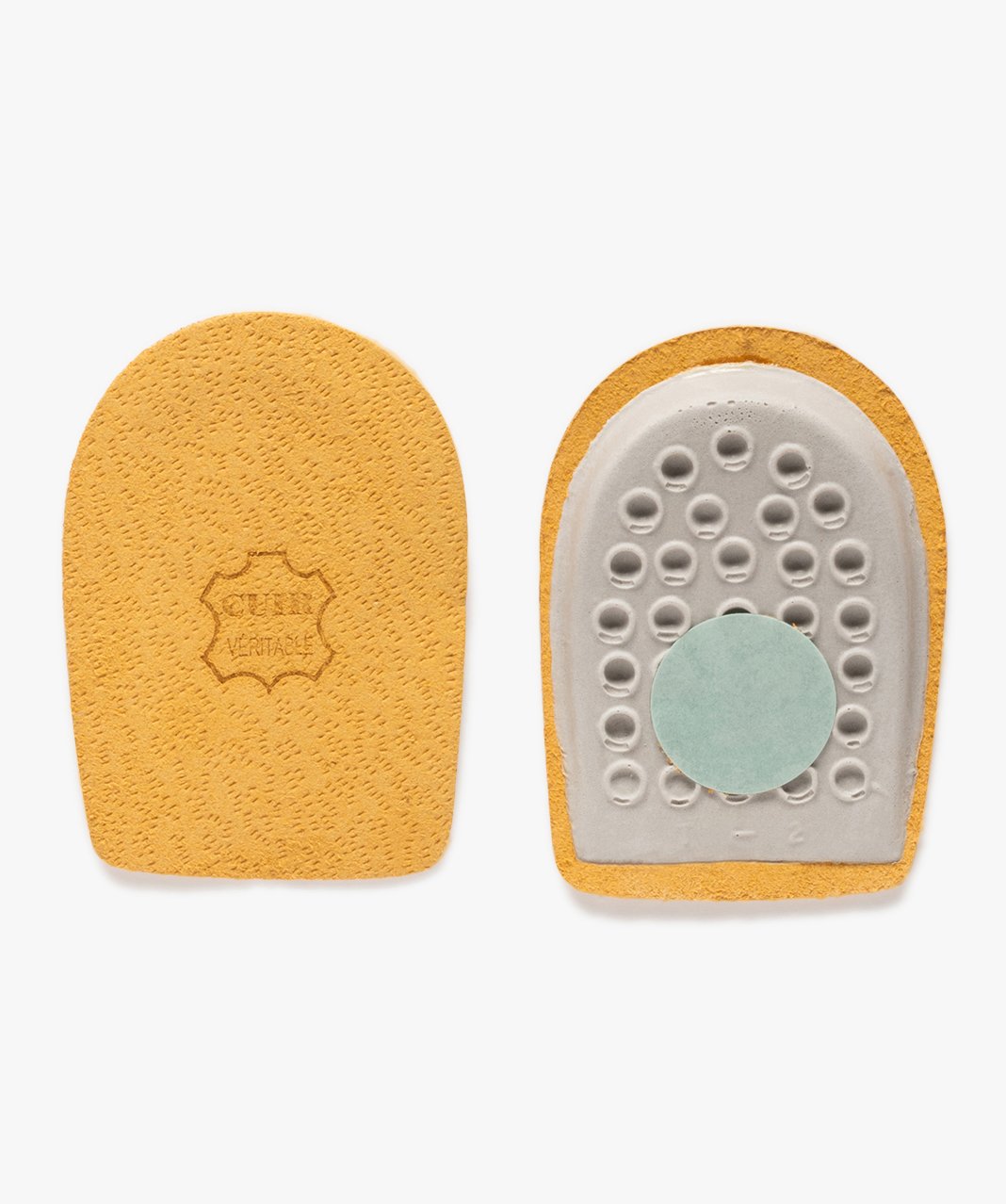 Talonnette adhésive en cuir naturel | GEMO