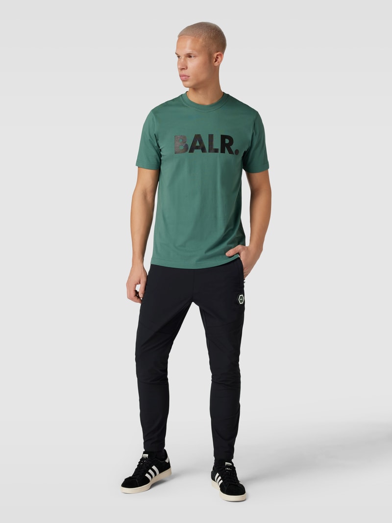 Sweatpants in unifarbenem Design Modell 'Luois' in schwarz