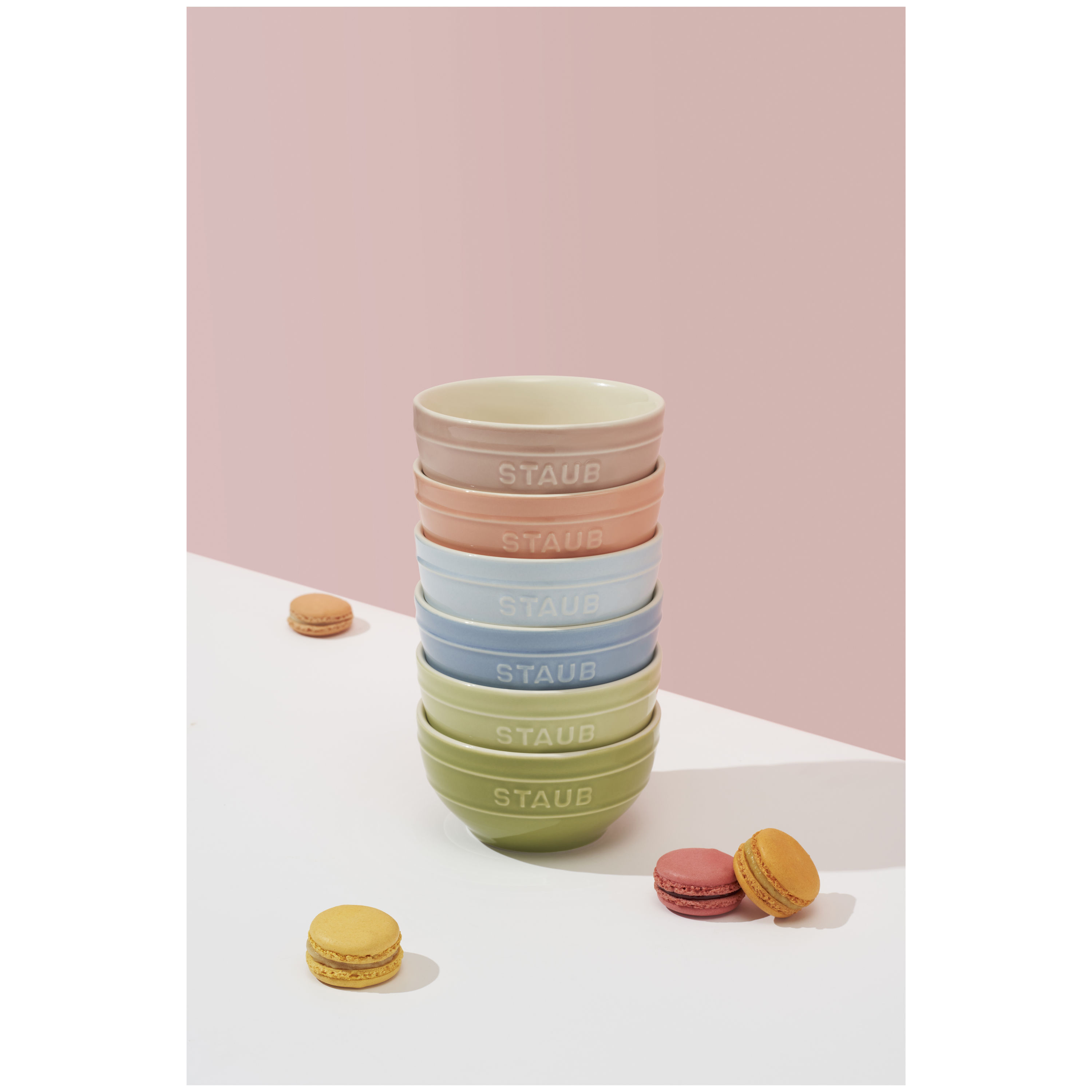 Schüsselset Macaron 6-tlg