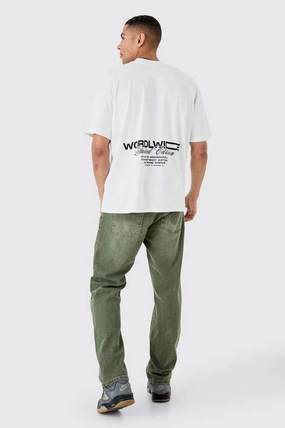 Oversize T-Shirt mit Print