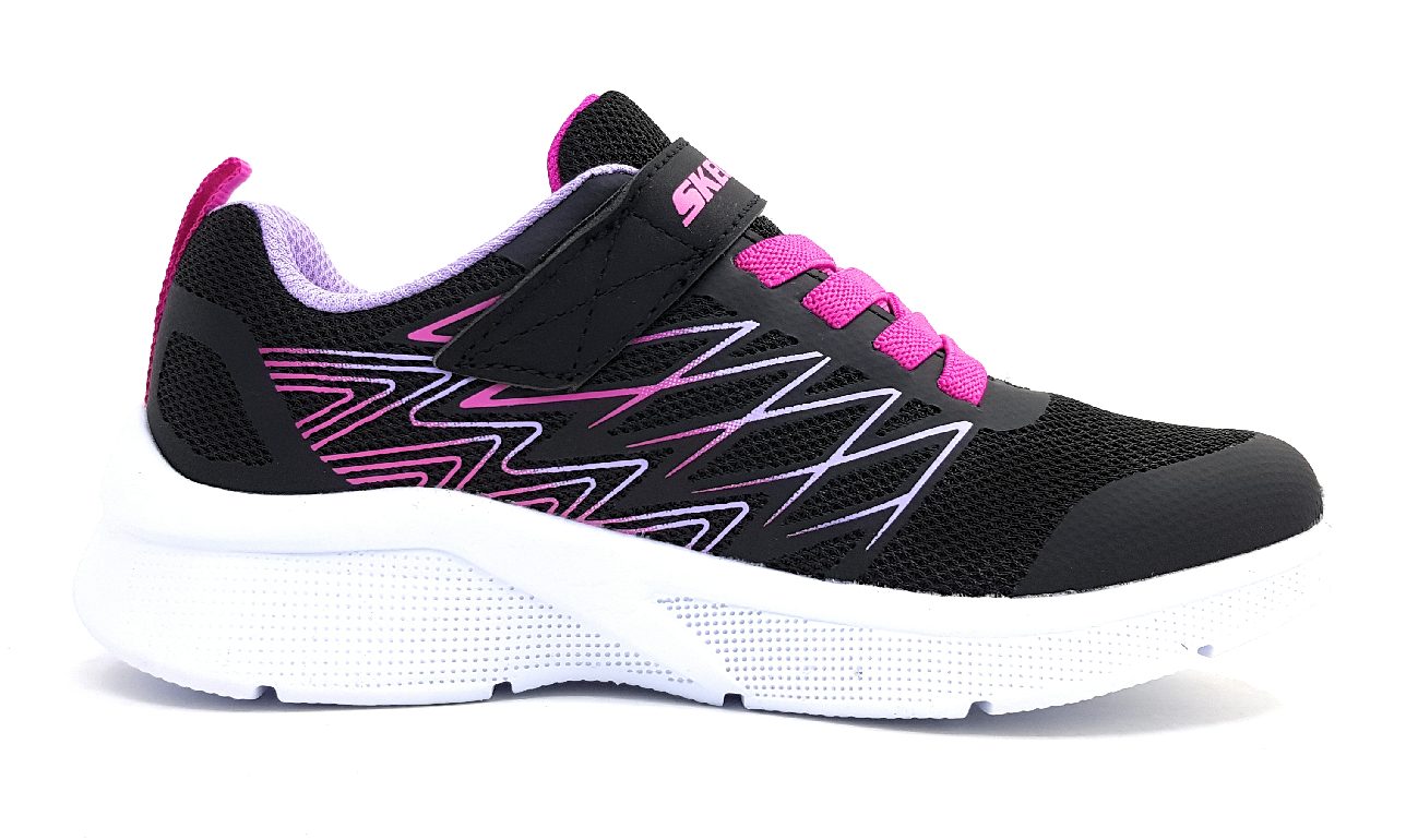 Skechers Microspec 302468L BLK Schwarz BLK Black
