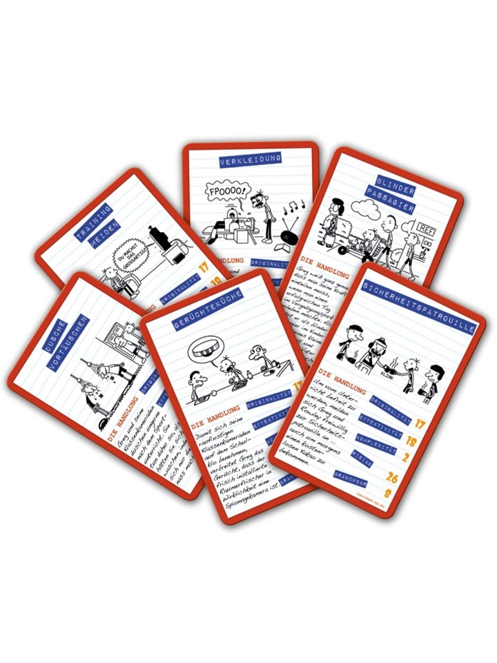 Winning Moves Top Trumps - Gregs Tagebuch Kartenspiel Karten in bunt günstig kaufen onesize