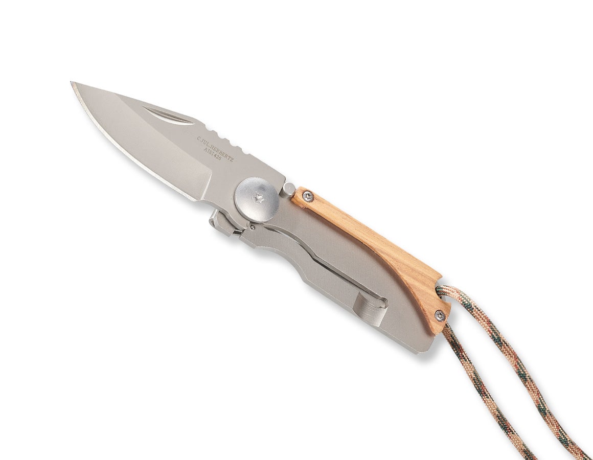 Arbeits-Taschenmesser wood light