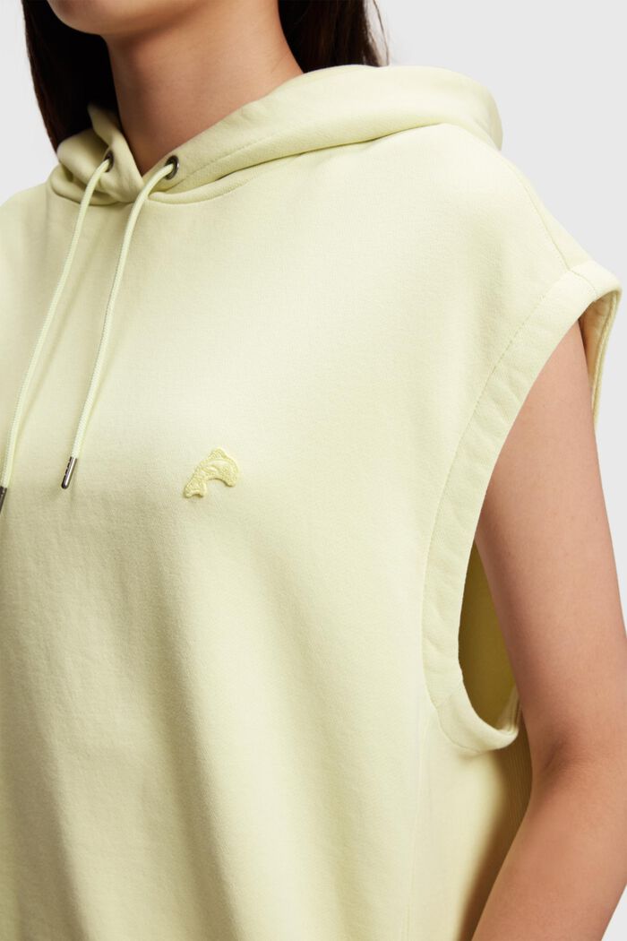 Kurzärmeliges Sweatshirt mit Delfin-Patch